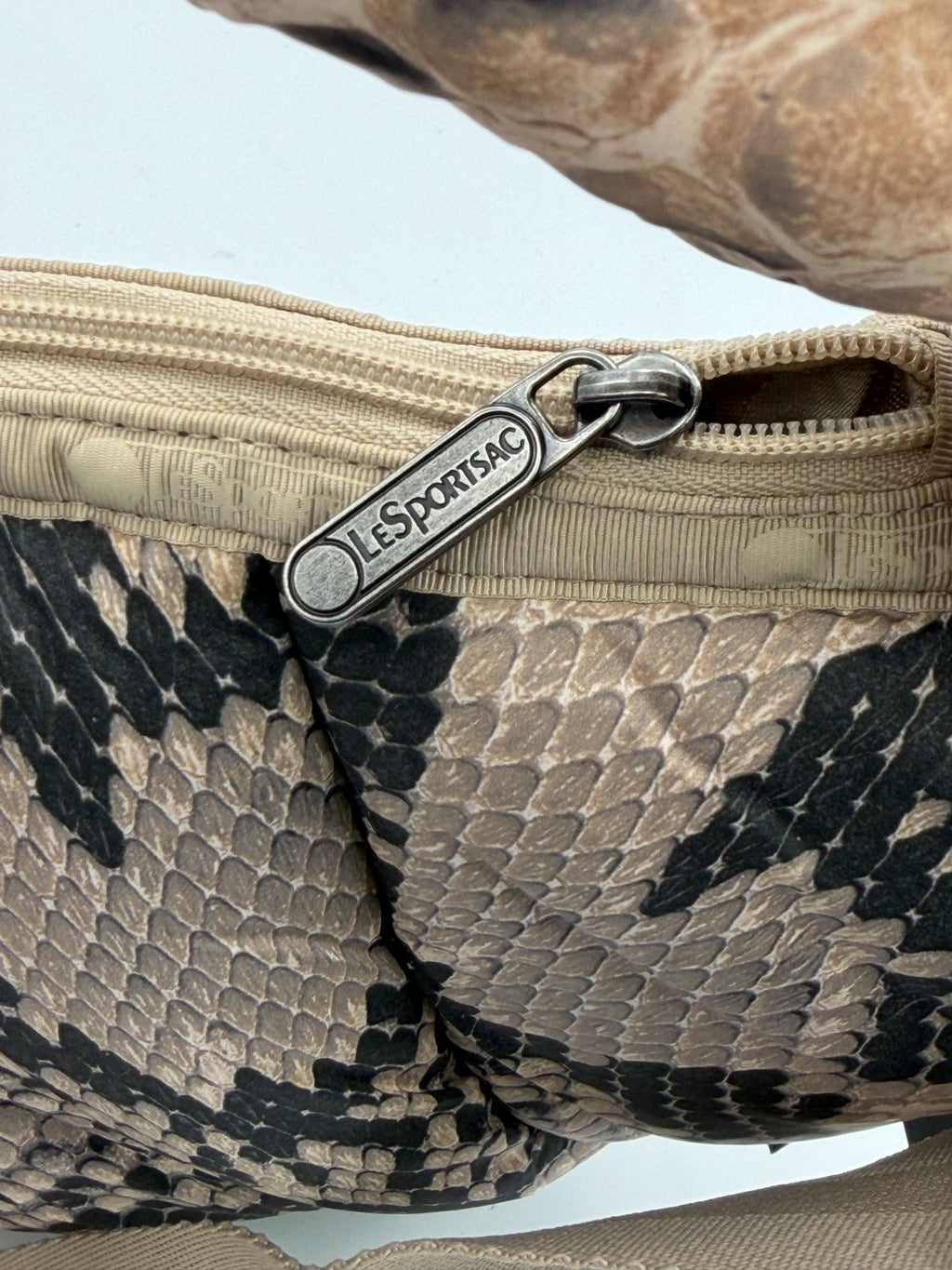 LeSportsac X Roberto Cavalli Venezia Medium Hobo Bag Women's Python Snakeskin