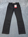 NWT Levi's 511 Slim Fit Performance Jeans Boys 10 Black Denim Stretch Straight