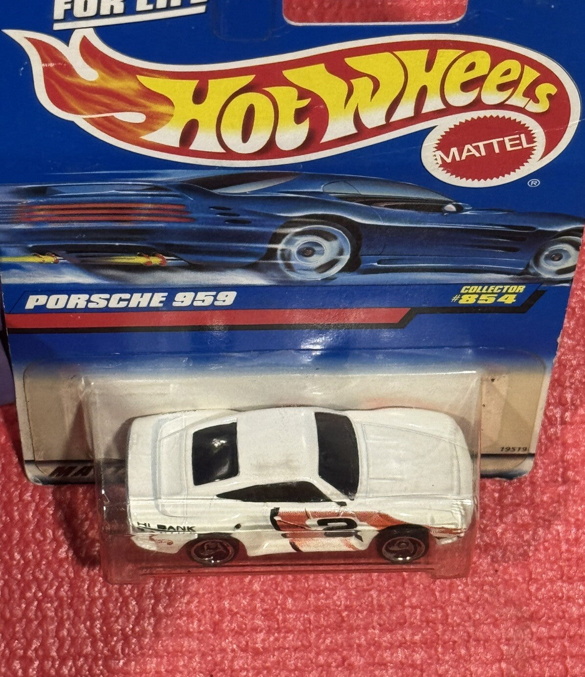 NEW Hot Wheels Collector #854 1998 Porsche 959 Mattel Wheels
