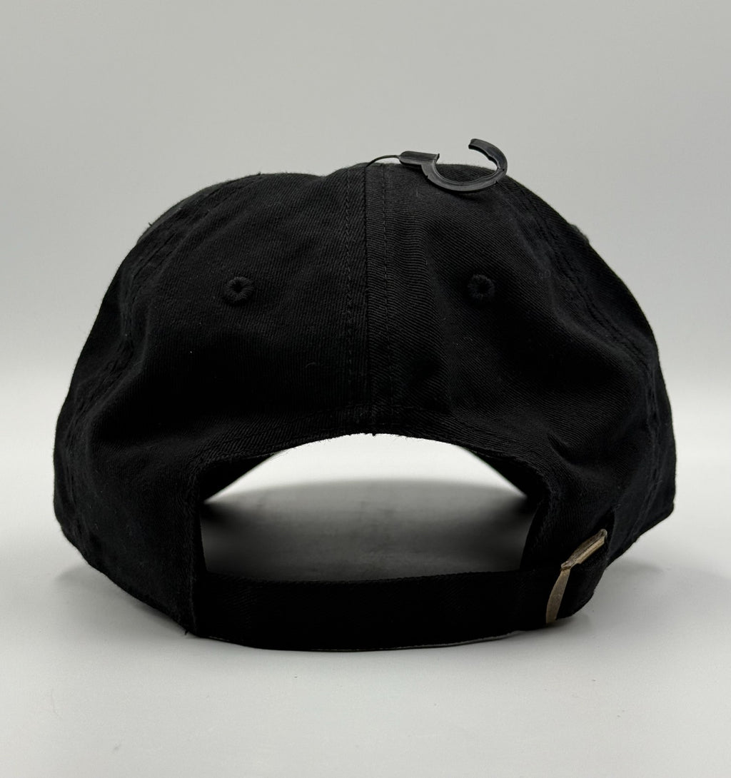 Corgi Dog Butt Embroidered Baseball Hat Unisex Black Adjustable Strapback Cap