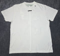 Off-White White Printed Cotton Crew Neck Oversized- XXS TShirt
