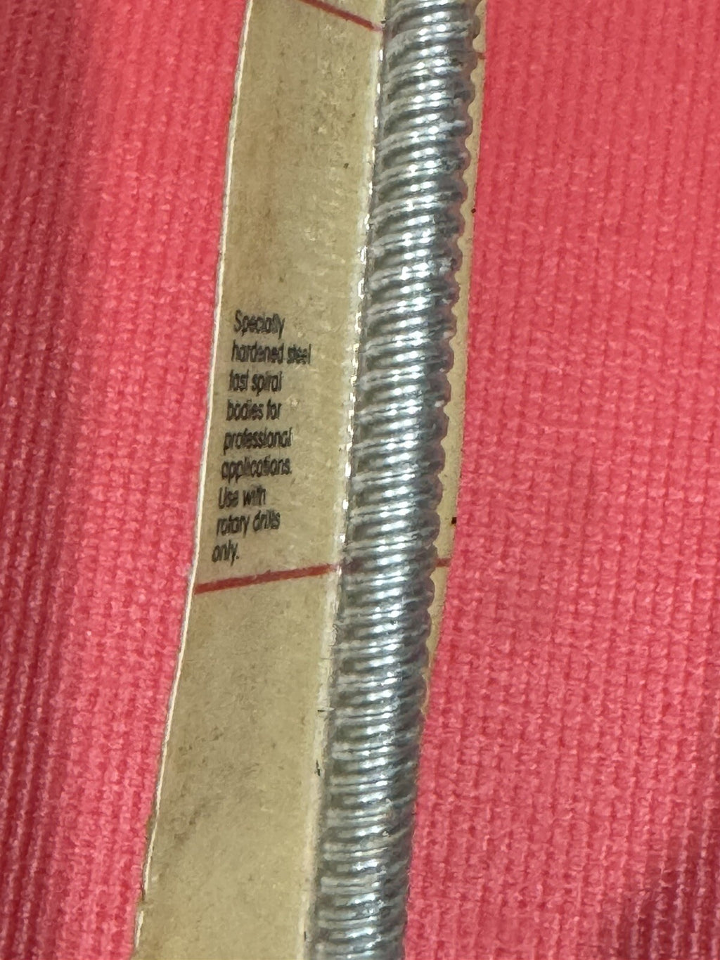 Vermont American No 14046 USA 3/8” x 13” Carbide Tipped Masonry Drill Bit NEW