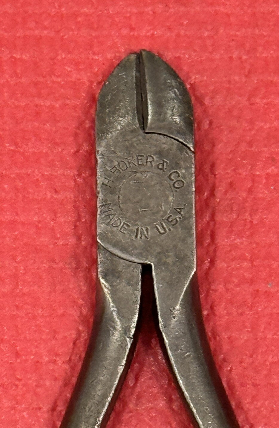 Vintage H. BOKER & CO Diagonal Cutters Cutting Pliers 6 Inch Made in USA