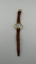 Gitano Womens Gold Tone Quartz Watch 865QS V377 Metal Bezel Base Japan Movt