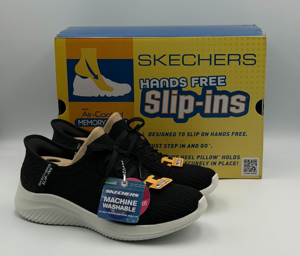 Skechers Sport Slip-Insole Ultra Flex 3.0 Brilliant Path Sneakers Women 6 Black