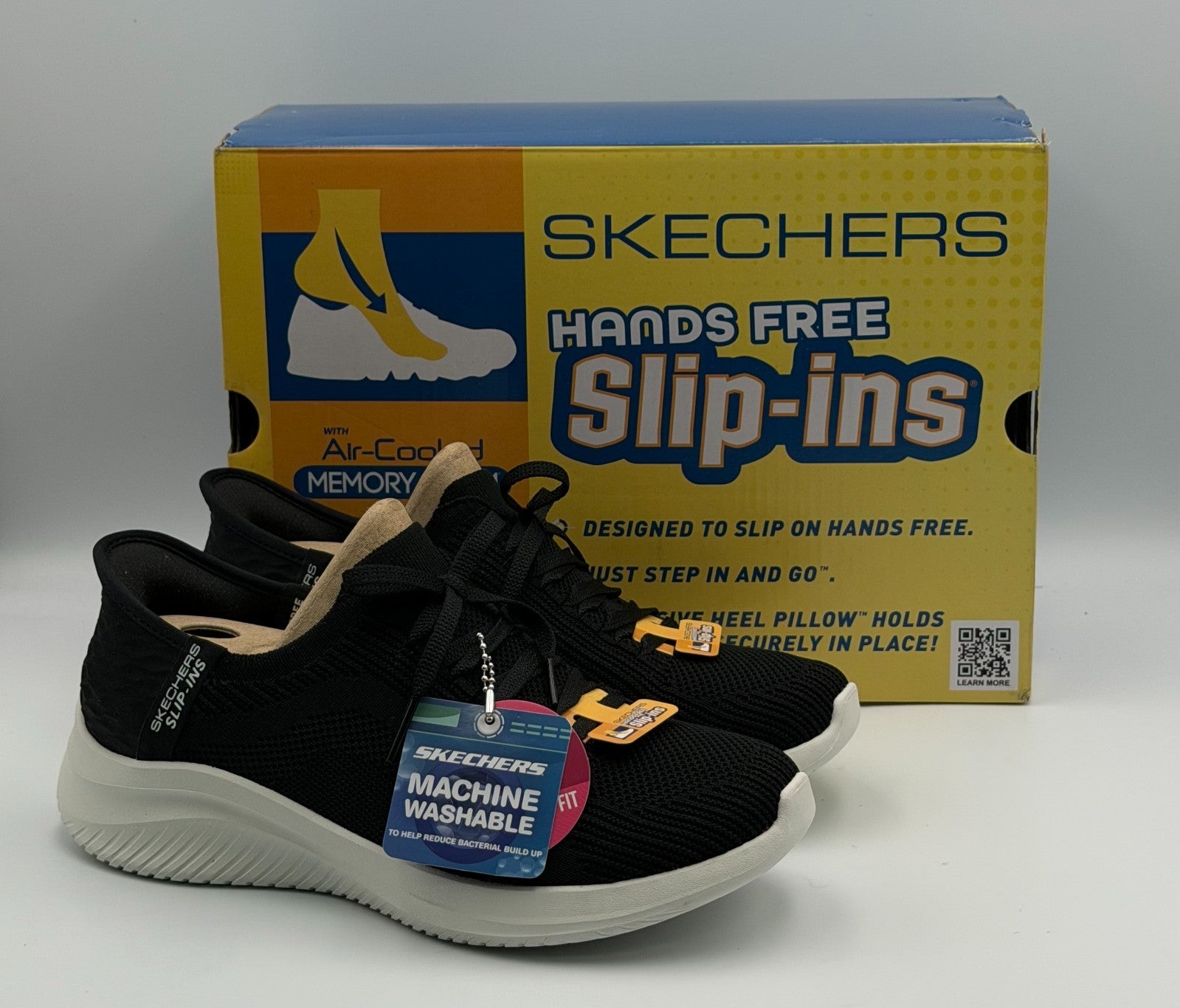 Skechers Sport Slip-Insole Ultra Flex 3.0 Brilliant Path Sneakers Women 6 Black