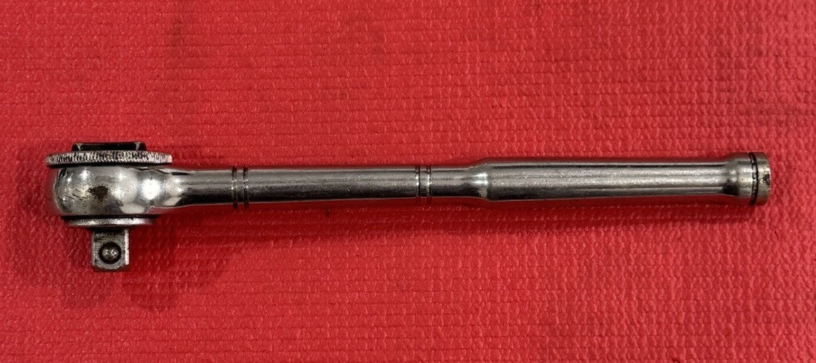 Vintage CRAFTSMAN 943797  1/2" Drive Thumb Wheel Ratchet Tri-wing Made In USA