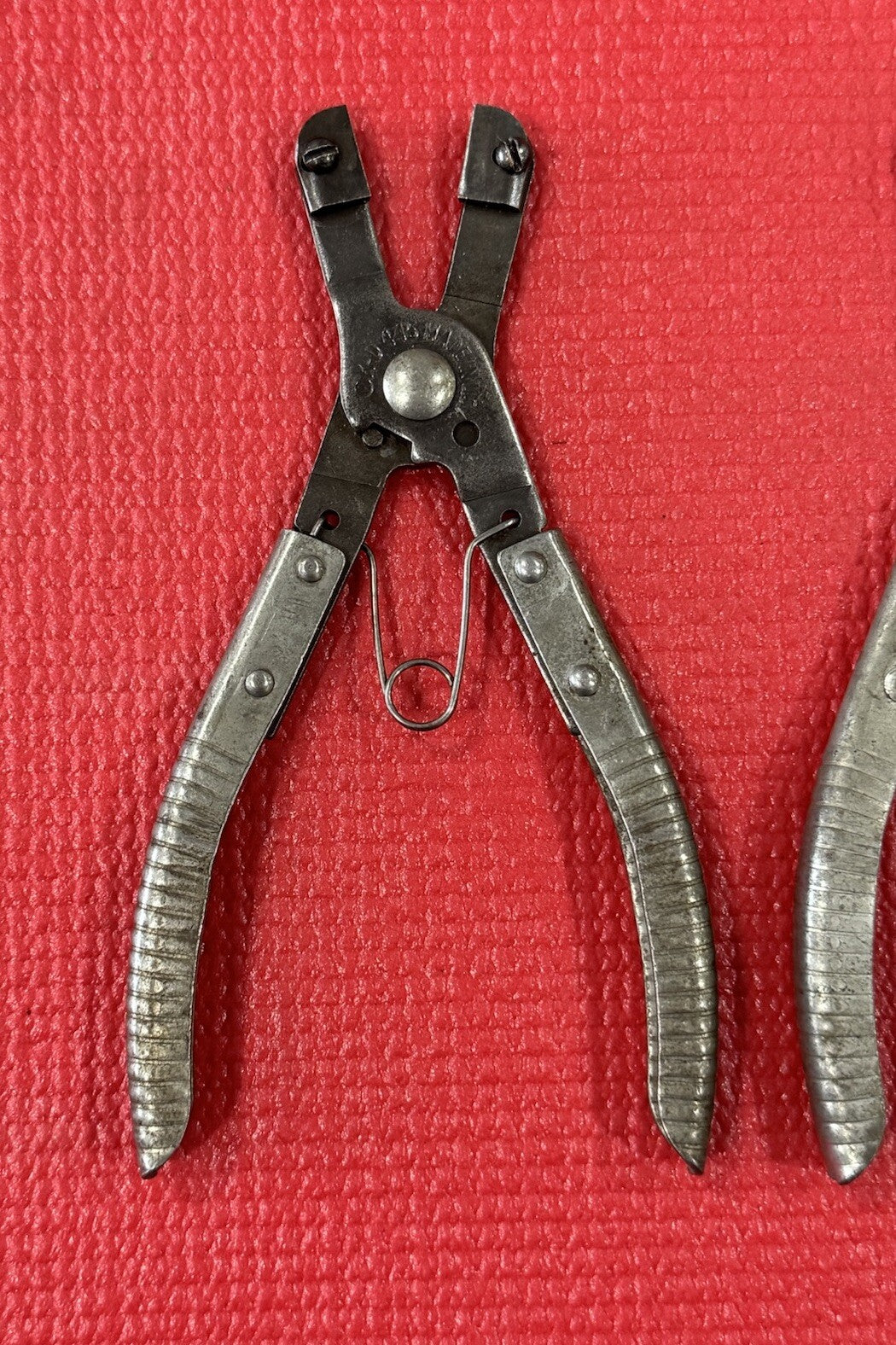 Vintage K-D TOOLS No. 445 Snap Ring Plier 2 Pc Set Made in USA