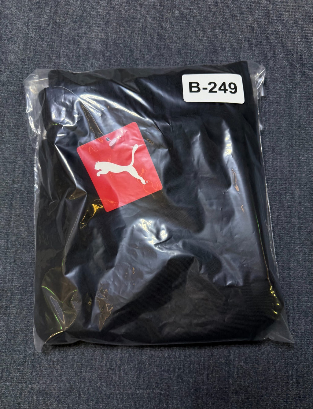 NWT PUMA Essential Jersey Shorts Men’s Large Black Elastic Waist Lightweight