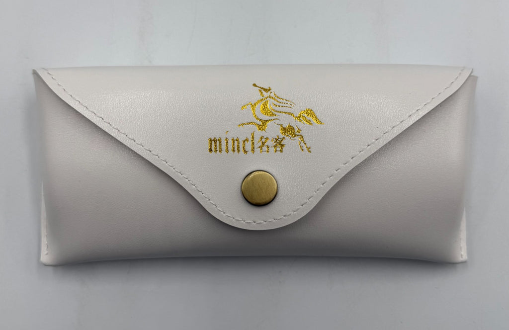Mincl Double Bridge Oversized Retro Fashion Pilot Sunglasses Unisex with Case