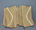 Womens Waist Trainer Corset Medium Beige Zipper Hook Tummy Control Body Shaper