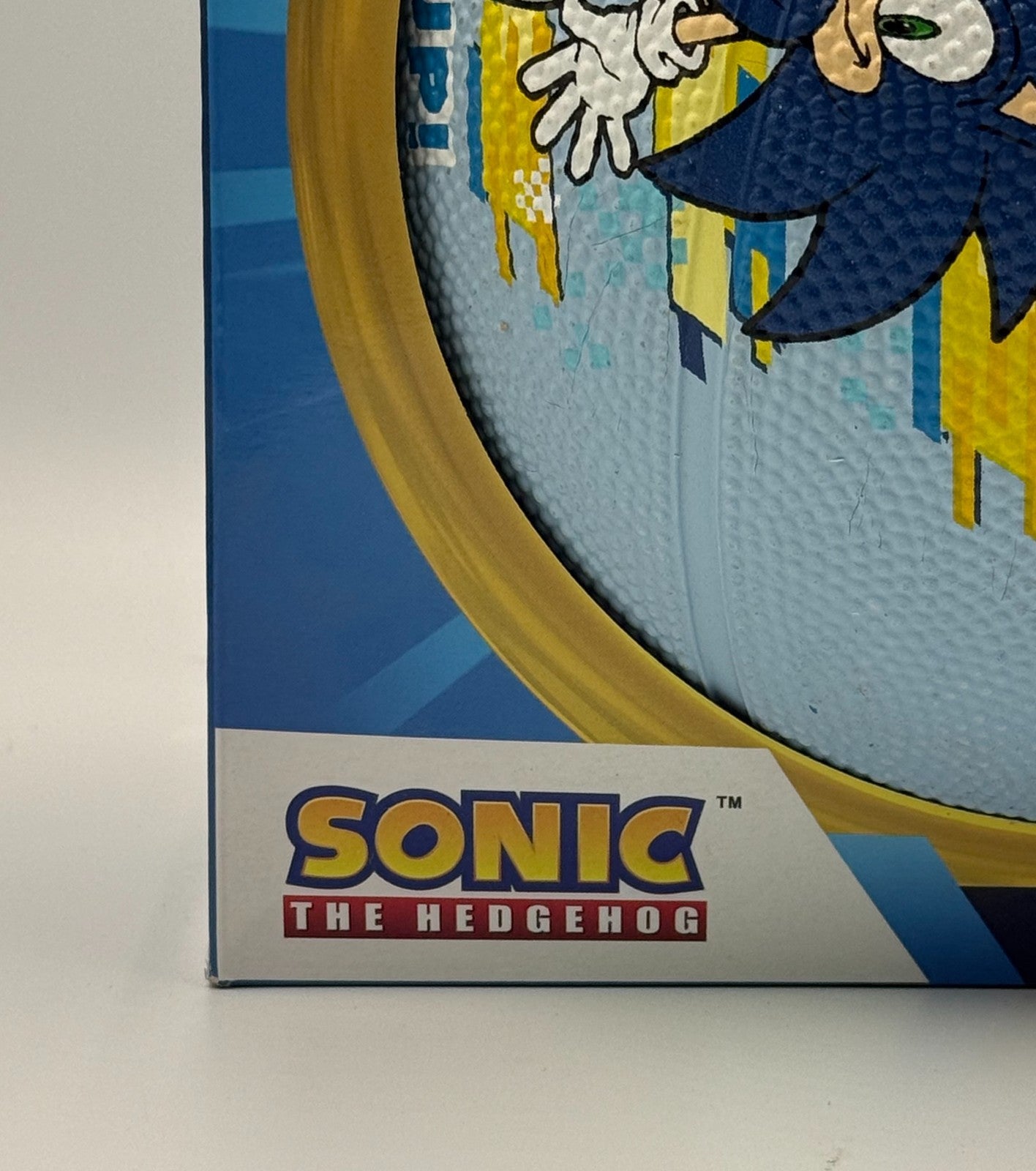 New Sonic the Hedgehog Kids Basketball Gotta Go Fast Blue Sega Outdoor - Size 3