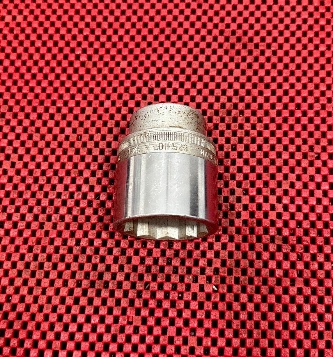 Snap-On Tools LDH522 3/4" Drive 12-Point SAE 1-5/8" Flank Drive Shallow Socket