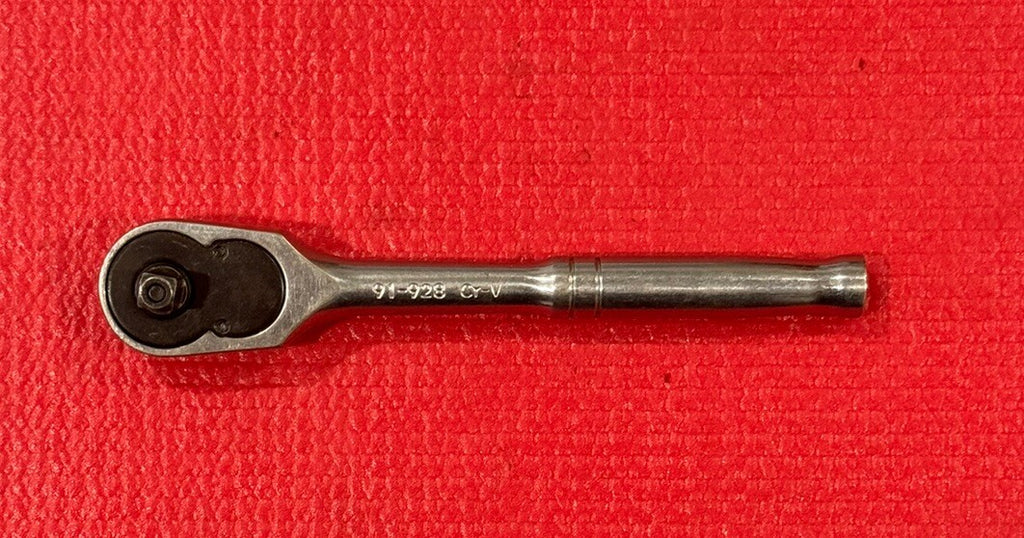 Stanley Tools Cr-V 91-928, 1/4" Drive Quick Release Ratchet