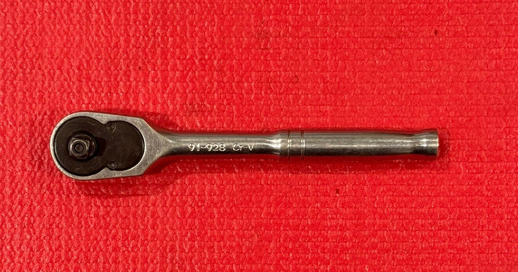 Stanley Tools Cr-V 91-928, 1/4" Drive Quick Release Ratchet