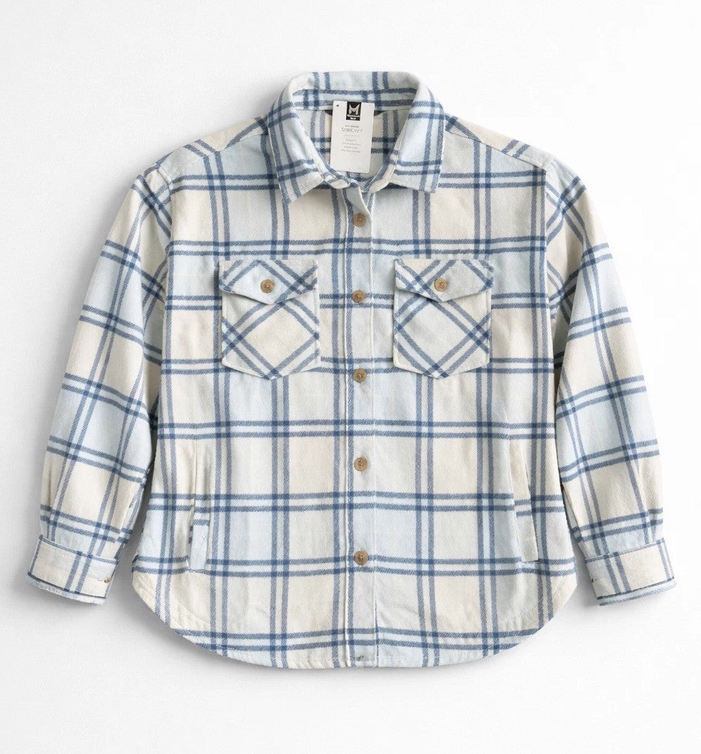 Member's Mark Women's Shacket Plaid Size 2XL CHOOSE YOUR COLOR | NEW