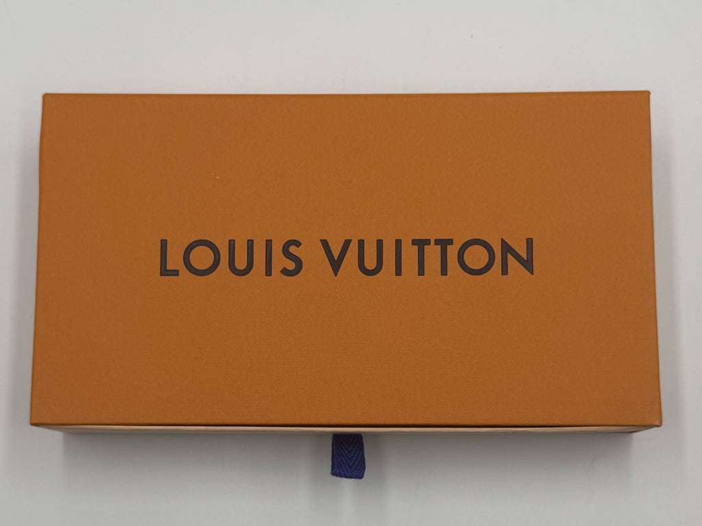 Louis Vuitton Blue Epi Leather Large Trifold Wallet Women's Inner Pockets