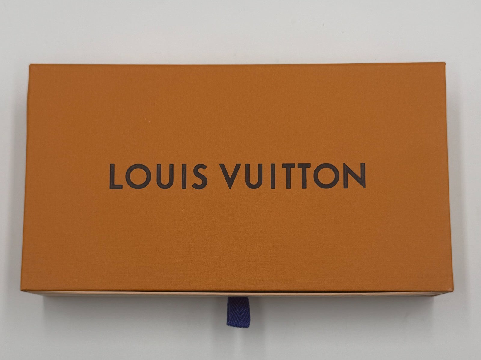 Louis Vuitton Blue Epi Leather Large Trifold Wallet Women's Inner Pockets