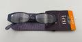 ICU Eyewear Reading Glasses +1.50 Magnification Stripe Frame with Striped Case