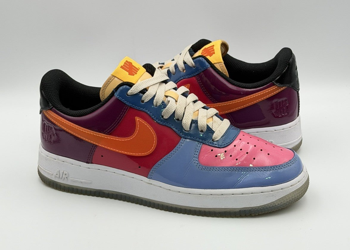 Nike Undefeated x Air Force 1 Low Total Orange Size 8.5 DV5255-400