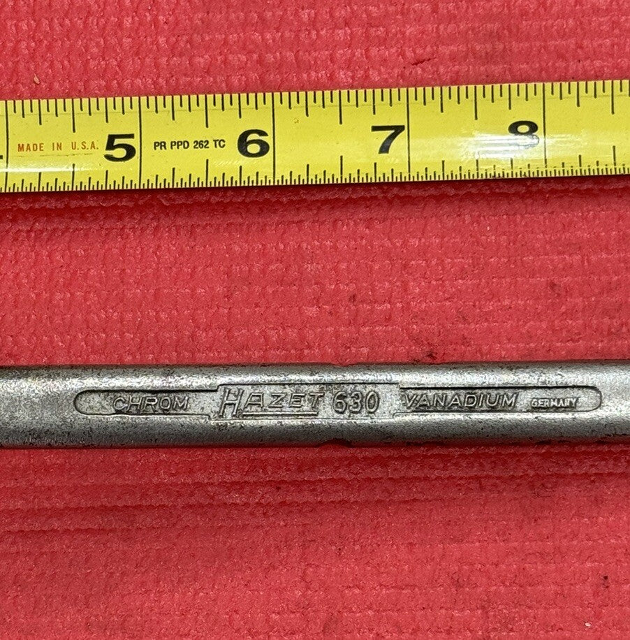 Vintage Hazet Tools 630, 20MM X 22MM Offset Double Box Wrench Made Germany Rare