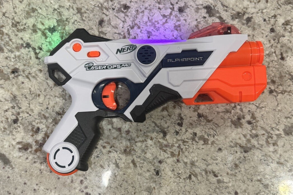 Nerf Laser Ops Laserops Pro Alphapoint  Laser Tag Gun Cosplay- Works Great