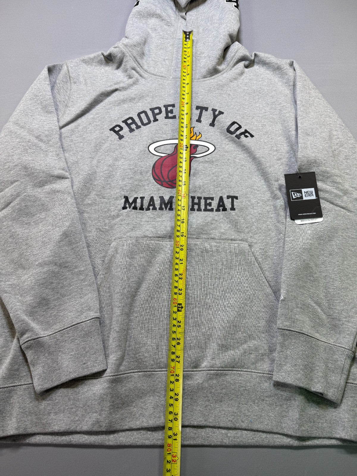 NWT New Era X NBA Eric Emanuel EE22 Hoodie Men's XL Gray Long Sleeve Athleisure