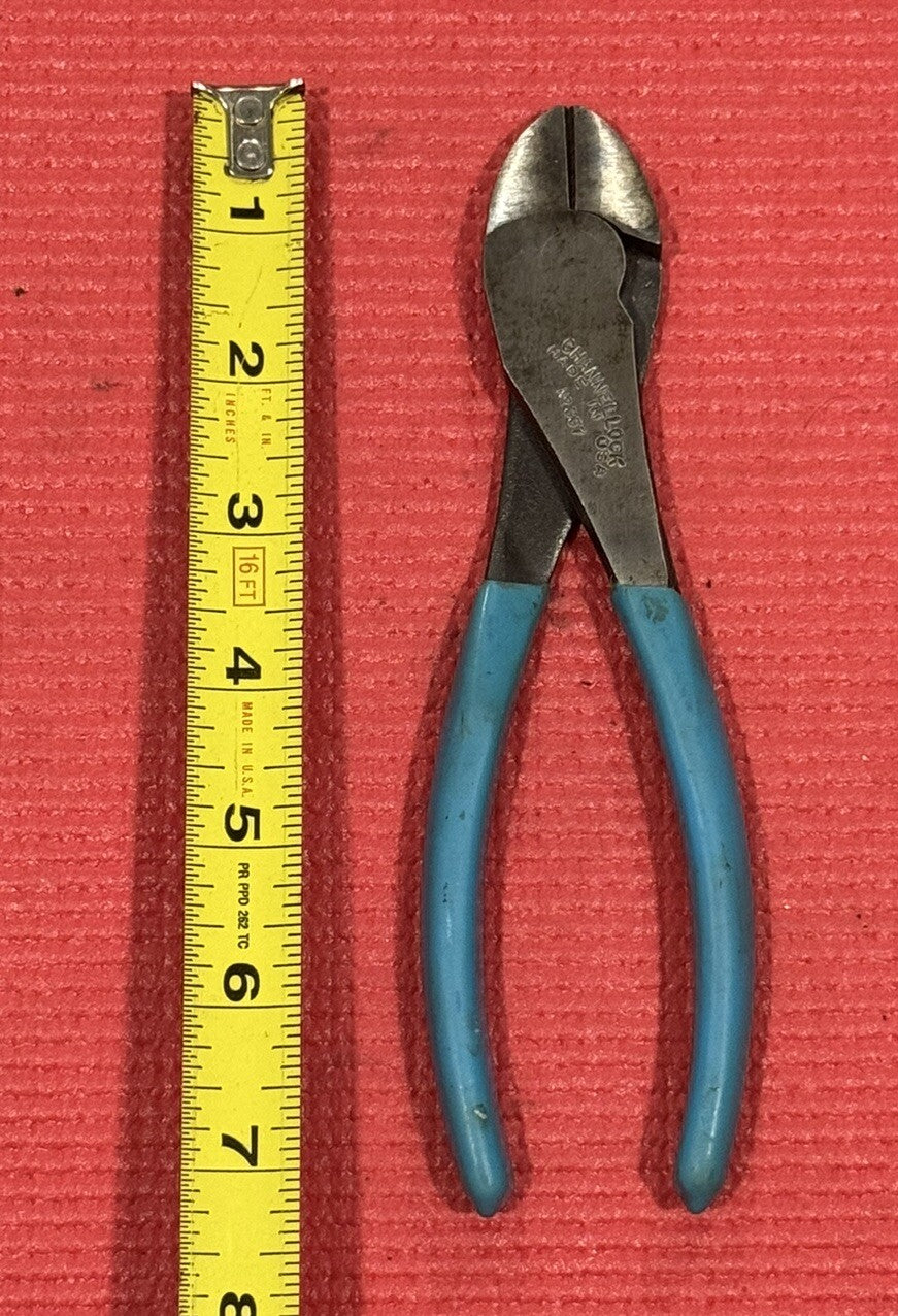 Vintage CHANNELLOCK TOOLS No. 337 Diagonal Cutting Pliers Meadville, PA USA NICE