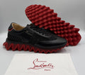 Christian Louboutin Loubishark Sneakers Leather Swarovski Crystal Size 43.5 EU