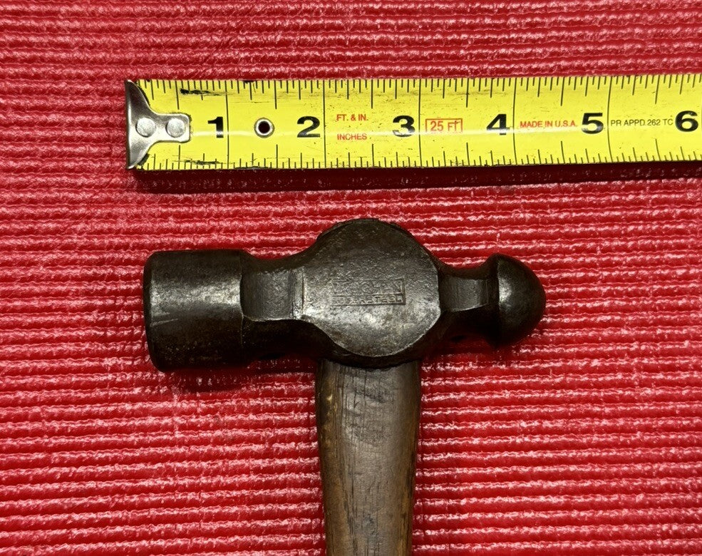 Vintage Vaughan Supersteel 16oz Ball Peen 14" Long Hammer Made in USA