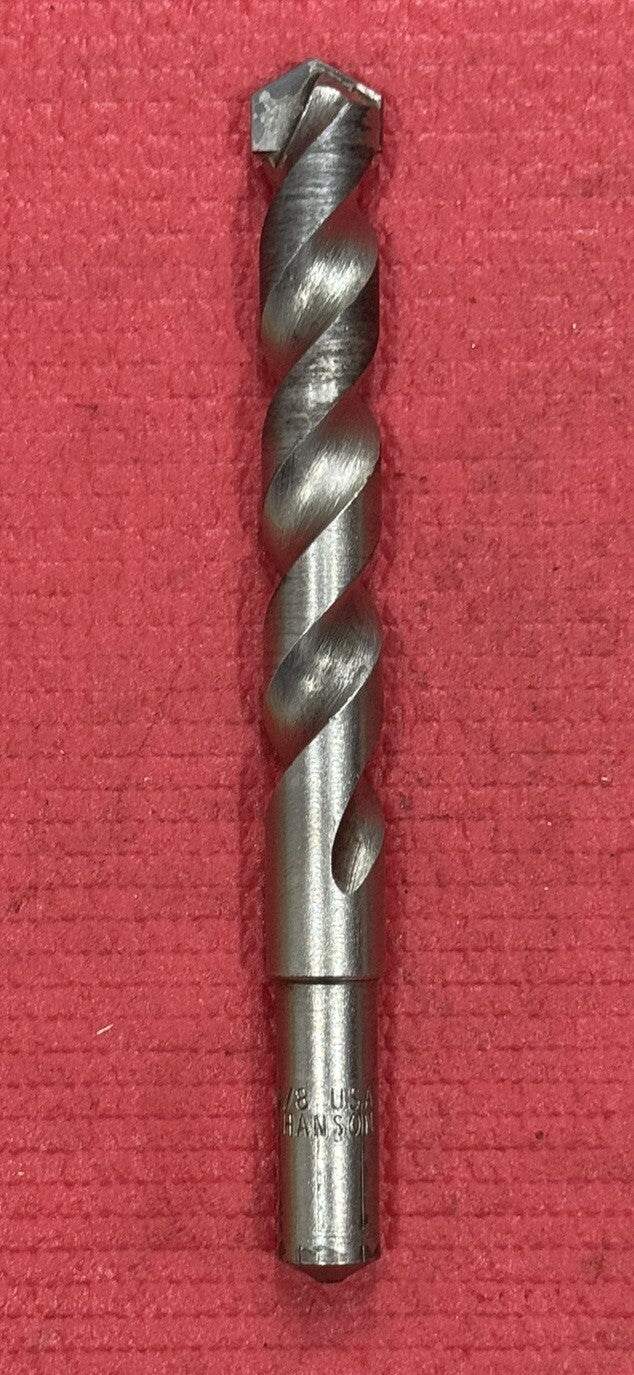 HANSON BY IRWIN 50140 CARBIDE TIPPED MASONRY DRILL CUTS 5/8" for 1/2" Chucks USA