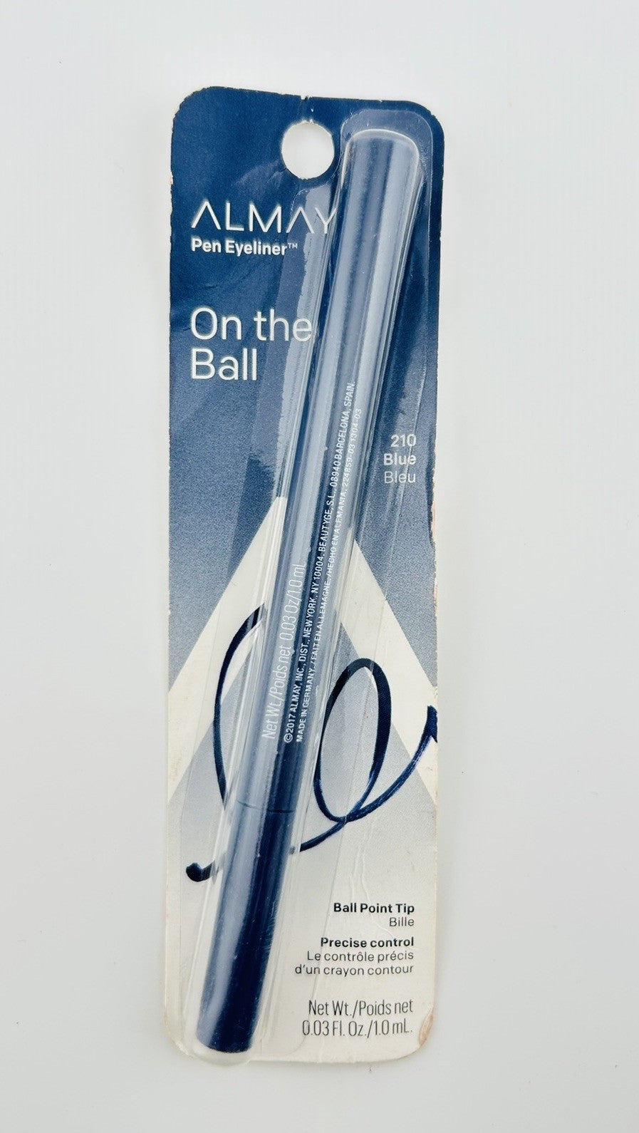 Almay On The Ball All Day Eyeliner #210 Blue Precise Control NEW IN PACKAGE