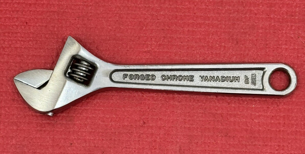 Vintage SEARS No. 30874 BF 6” Adjustable Wrench Forged Alloy 150mm Japan Nice