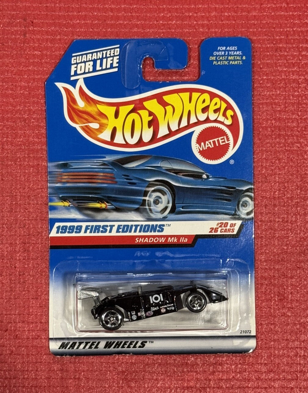 NEW Hot Wheels 1999 First Editions Series Shadow Mk lla Black #925