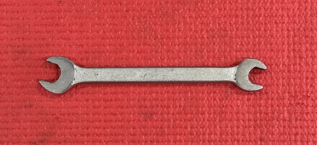 Vintage PROTO TOOLS 3021, 7/16" X 3/8" Open-End Wrench Made In USA