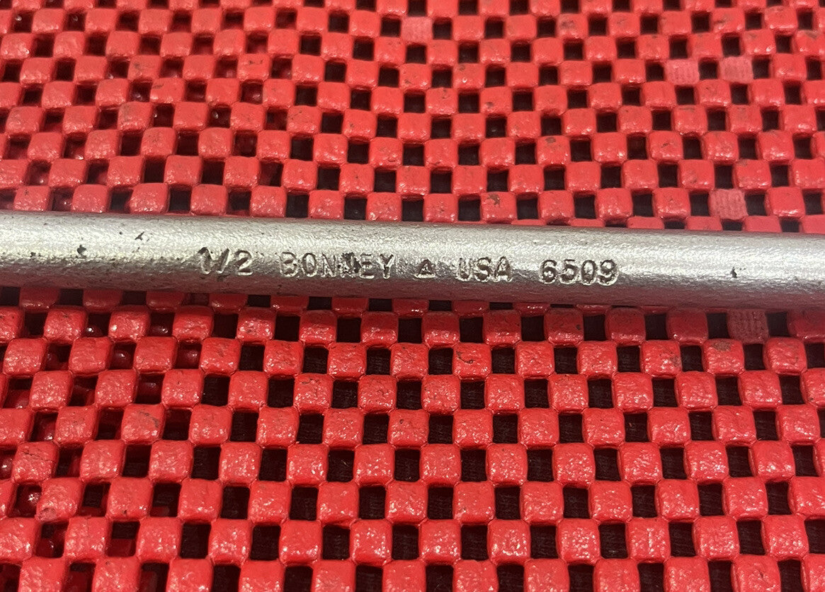 Vintage Bonney Tools 1/2" Distributor Wrench 6509  Made In Usa 🇺🇸 19”long  M4