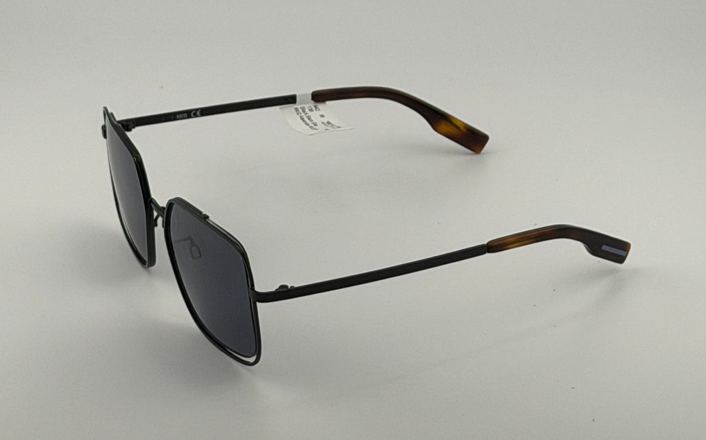 McQ Alexander McQueen Sunglasses Women's Square/Rectangle Black Gray with Case