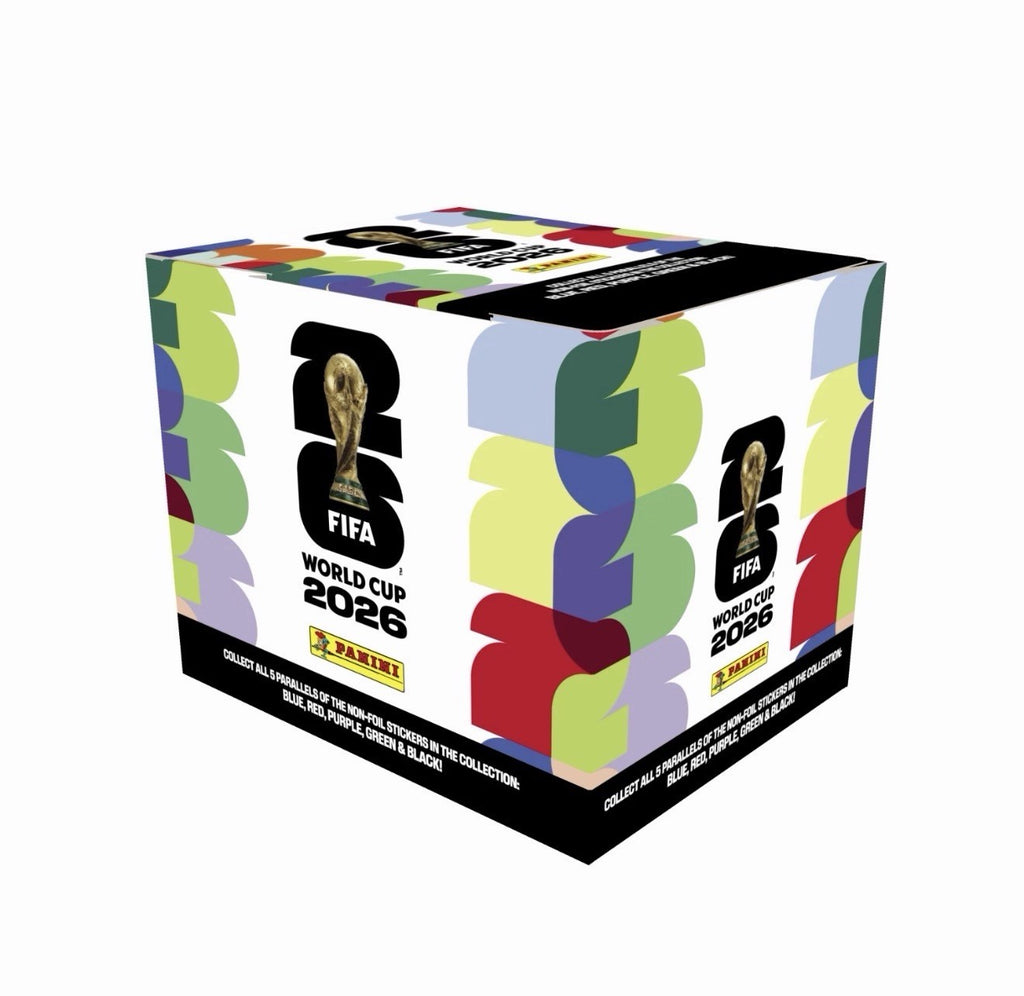 *US EDITION* 2026 Panini FIFA World Cup 50-Count Sticker Pack Box (350 Stickers)