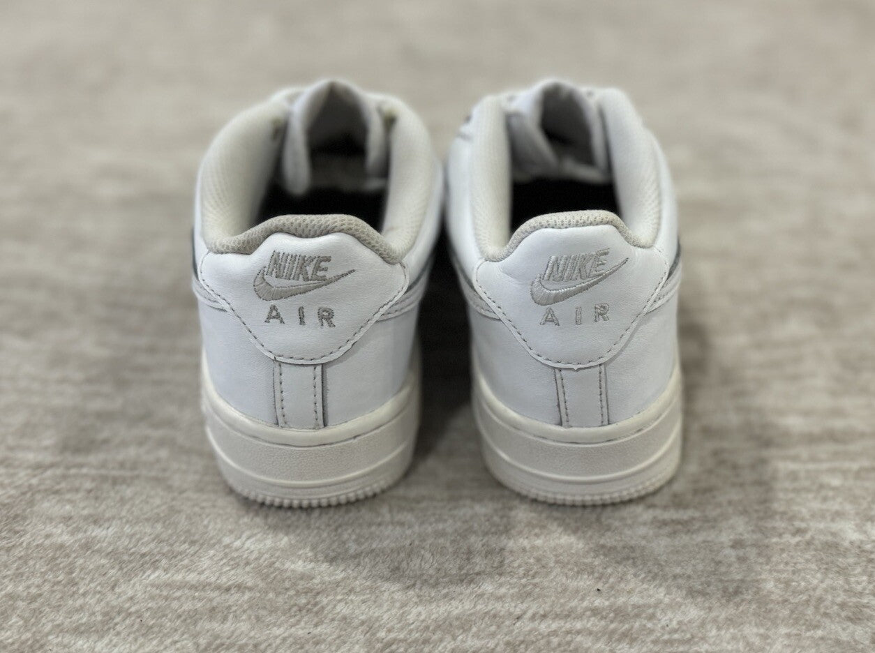 NIKE Air Force 1 Low GS Triple White Shoes DH2920-111 Kids Size 5.5Y