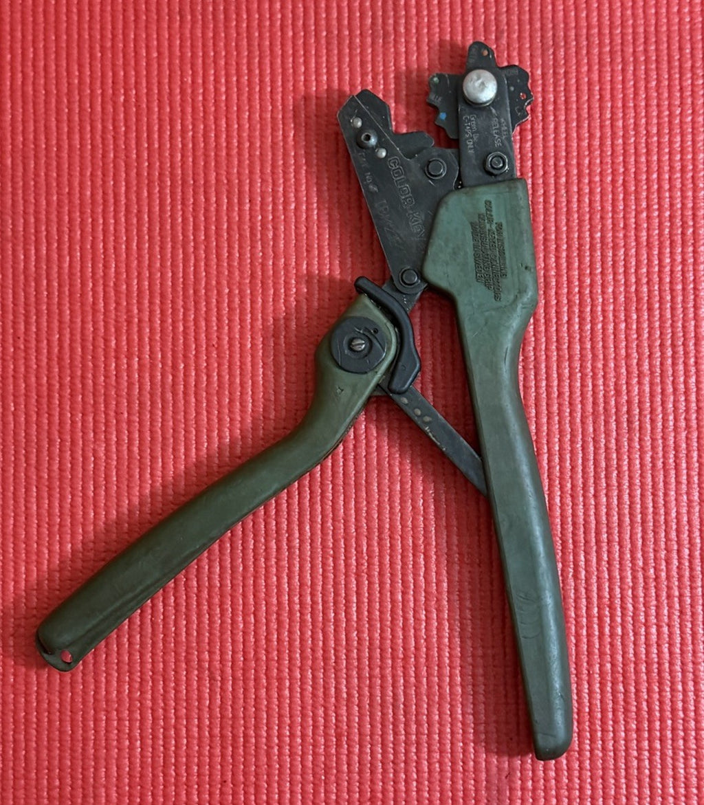 Thomas & Betts TBM21E ISO 9001 Color Keyed Comfort Crimp Compression Tool Pliers