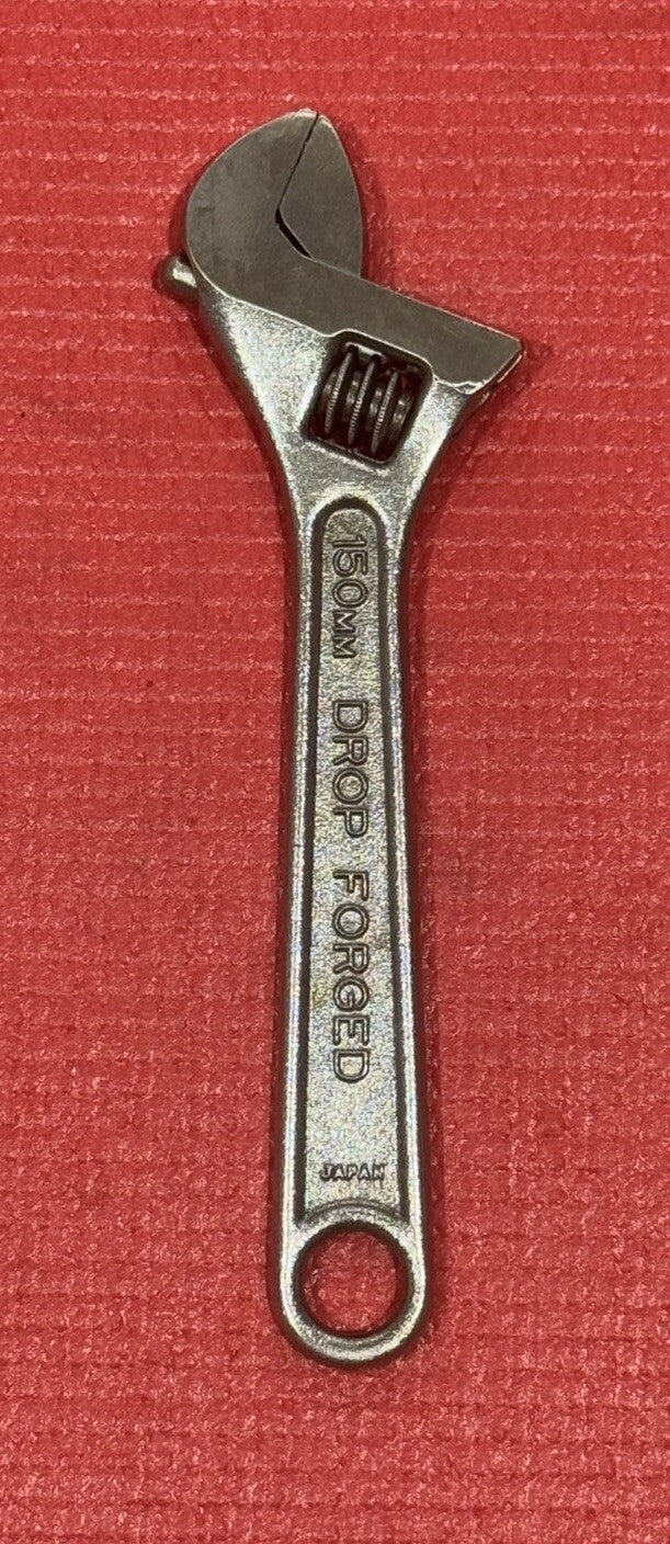 Vintage STANLEY 87-366  6" ADJUSTABLE WRENCH  Crescent Wrench Japan Nice!