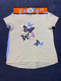 NWT Member's Mark My Favorite Active Tees Girls 14/16 Multicolor Preppy - 3-Pack