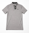 Under Armour Men's Tech Graphite Gray Polo Shirt CHOOSE YOUR SIZE! | NEW