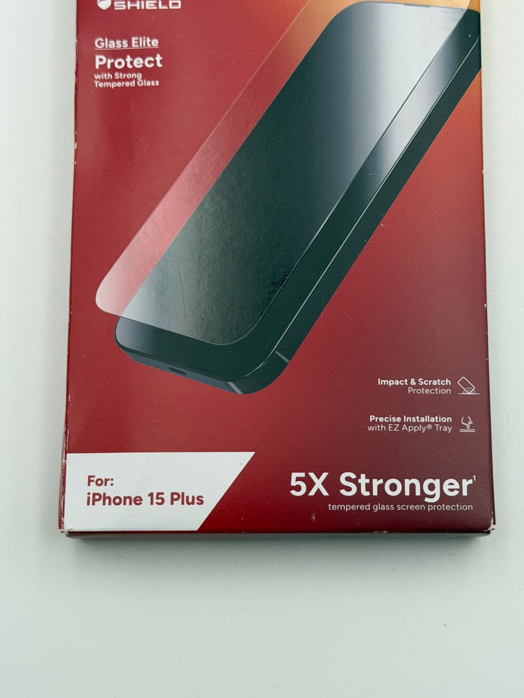 ZAGG Invisible Shield Glass Elite Privacy Screen Protector For iPhone 15 Plus