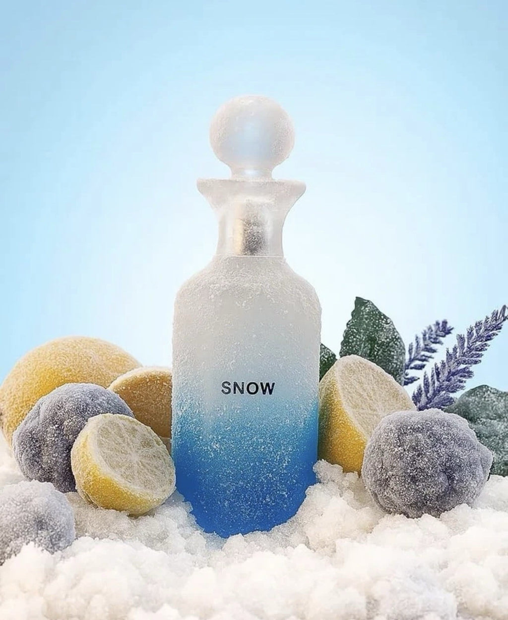 FRAGRANCE STORY SNOW for Men Parfum –3.4 fl oz/100 ml NEW IN BOX