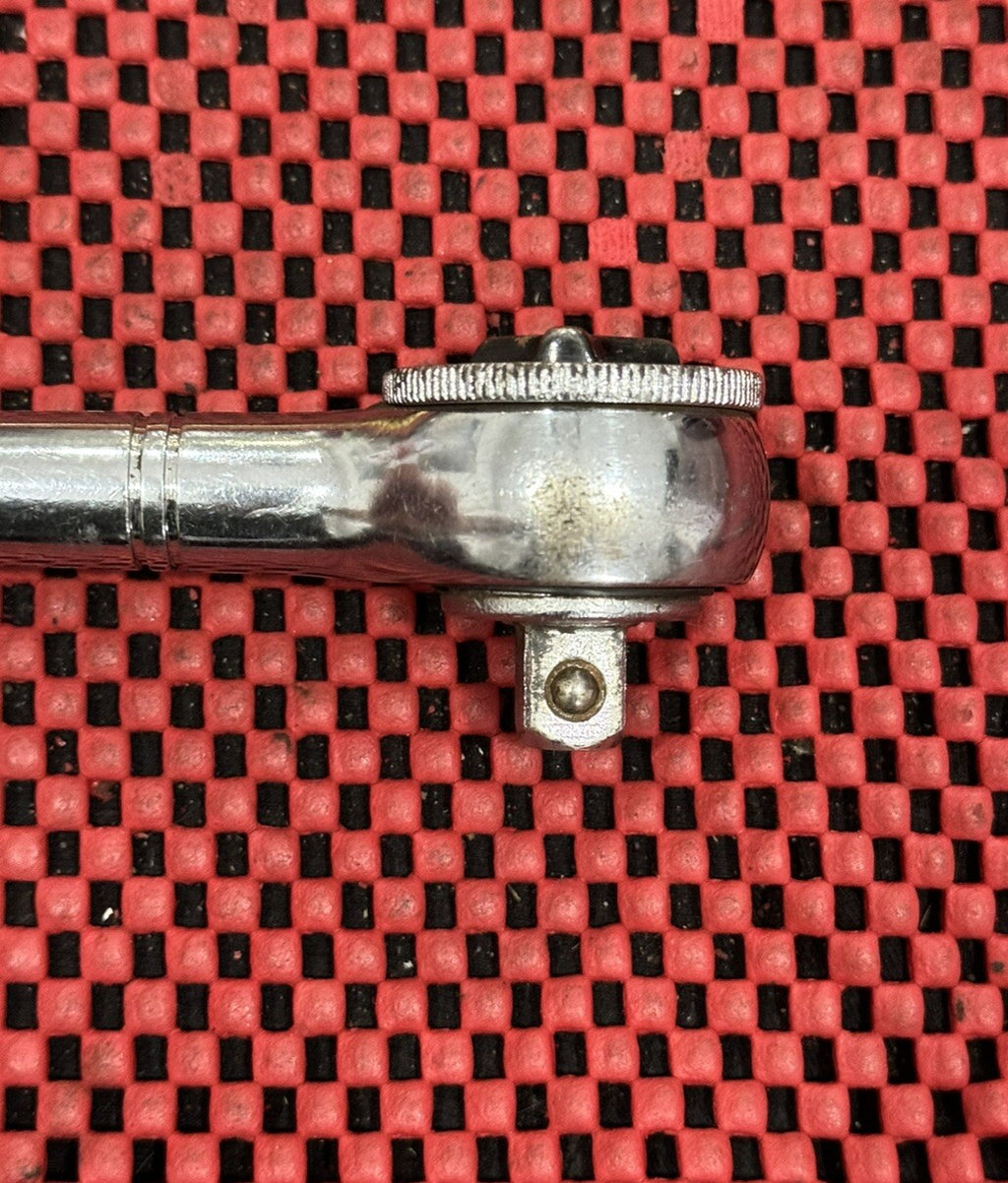 Vintage Craftsman 947796  3/8" Drive Thumb Wheel Ratchet Chrome Steel N3