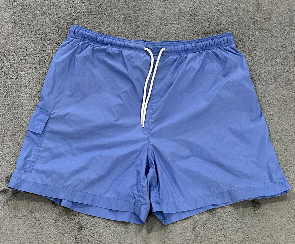 Daniel Cremieux Swimwear Mens size L Blue Trunks Shorts Surf
