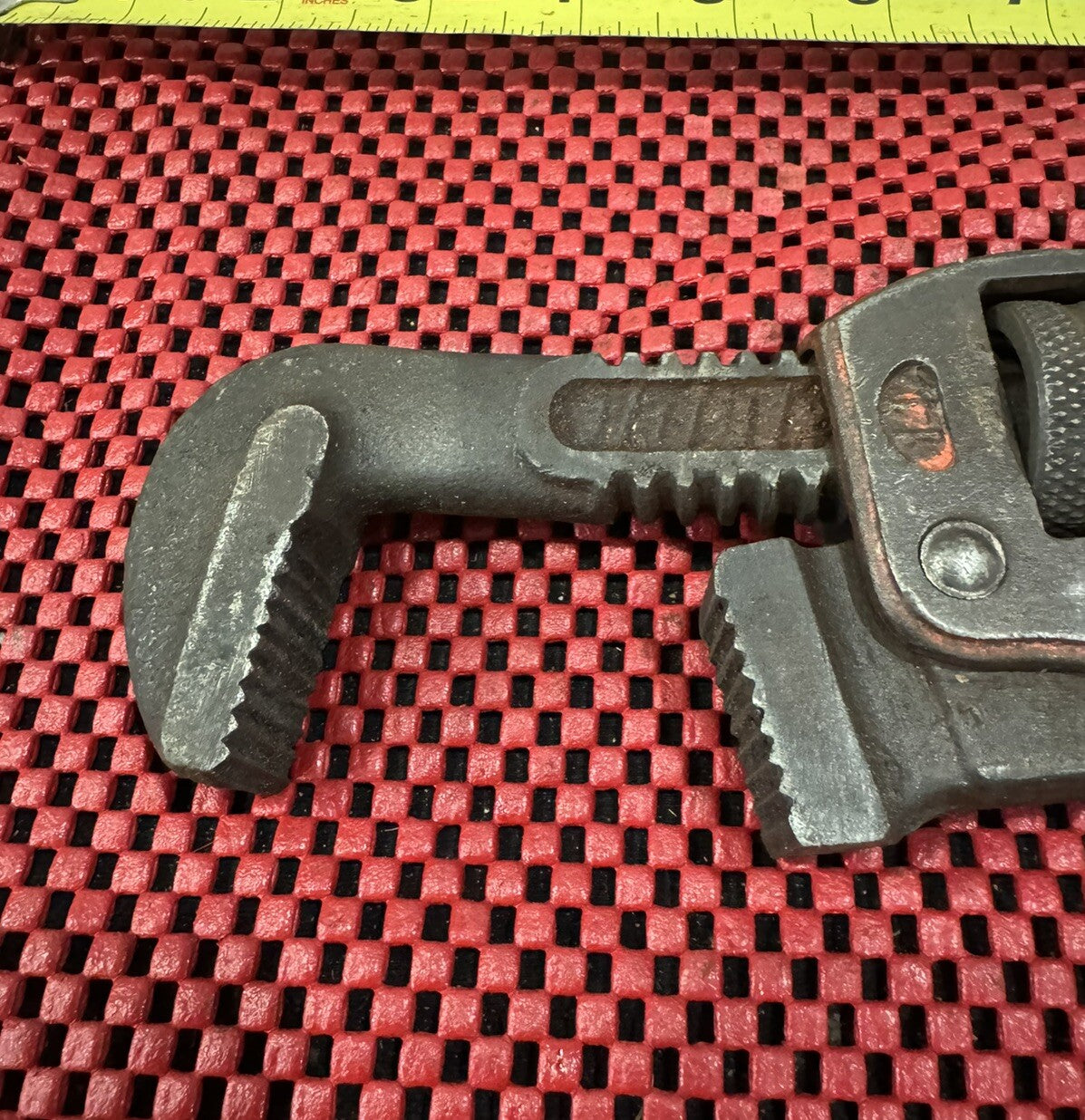 Vintage 14" Stillson Pattern B16 Pipe/Monkey Wrench - Adjustable Made in USA N9