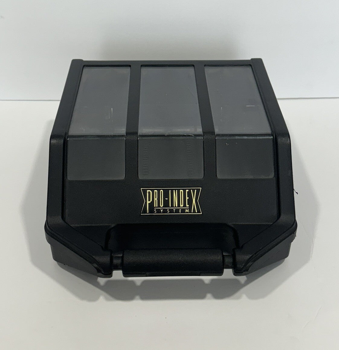 PRO-INDEX System Sports Pokemon/Baseball Cards Storage Box Carrying Case Black