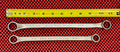 Vintage Fleet Tools 6320, 6324 2pc Set Box End Wrench 3/4”x11/16”, 5/8”x9/16”USA